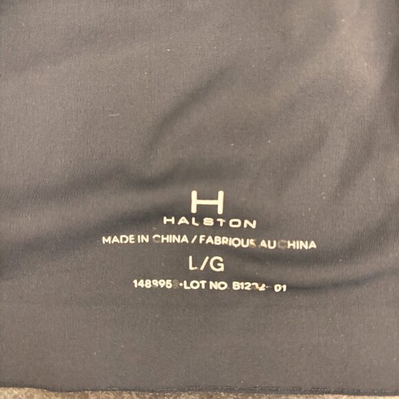 Halston Bra V Neck Size L Removable Cups - Picture 4 of 4